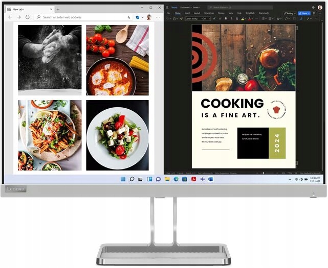 Monitor Lenovo L24i-40 23,8'' Full Hd Ips 100Hz 4ms Głośniki