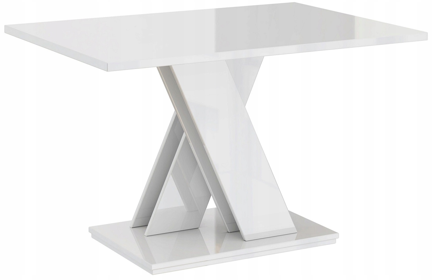

Nowoczesna Ława do Salonu Biały Połysk 120/60/60cm