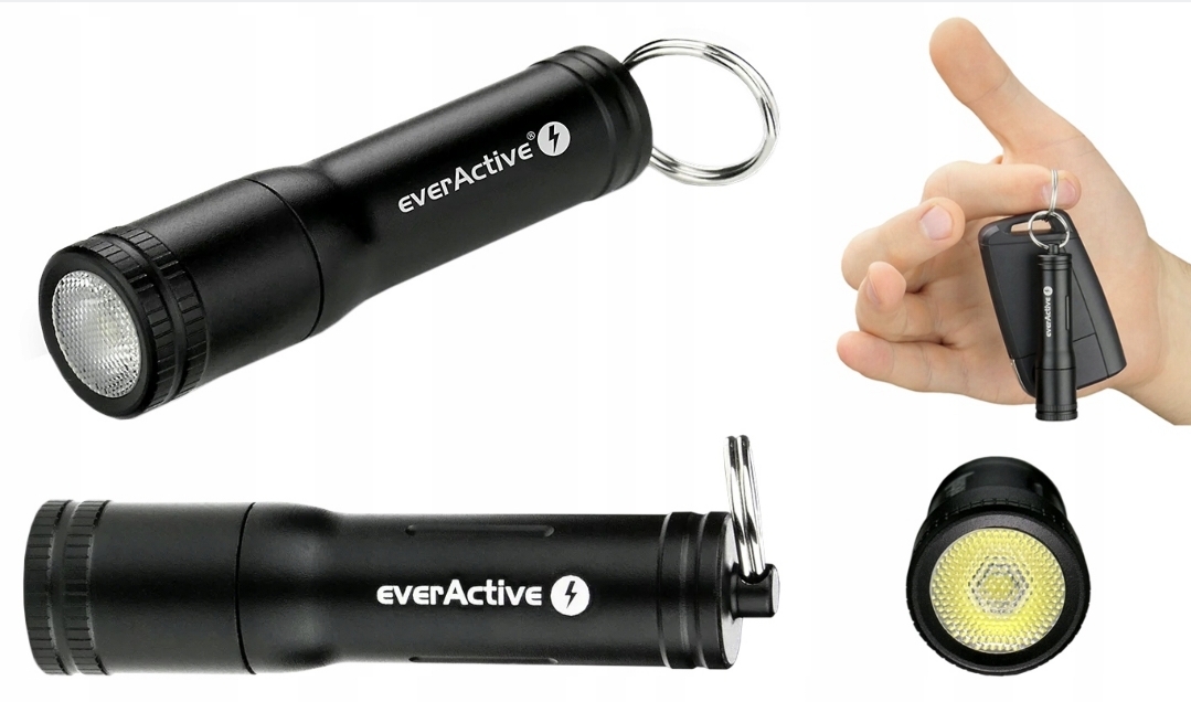 Latarka mini brelok Led bateryjna Aaa everActive 100 lm FL-50