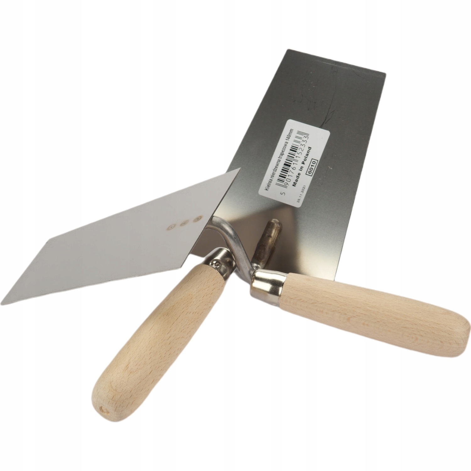

Kielnia Nierdzewna Trapezowa 140 mm