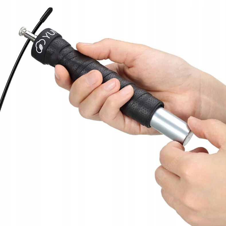 SKAKANKA FITNESS YUNMAI YMHR-P701 PRO 3M Kolor dominujący czarny