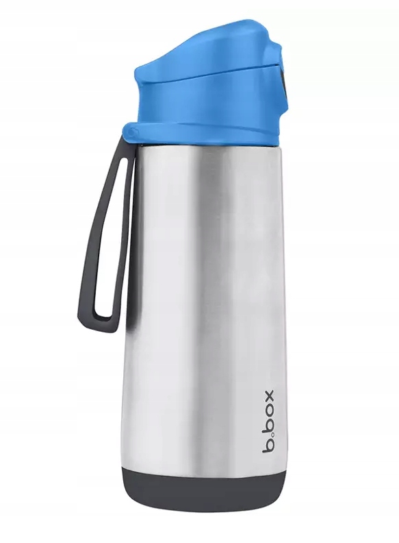 b.box Termos bidon termiczny z ustnikiem 500 ml Blue Slate termobutelka