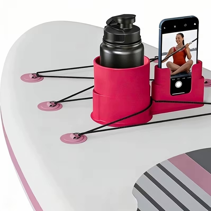 Uchwyt Na Napoje I Telefon 2W1 Do Deski Sup Kajaka Cup Holder Na Butelkę