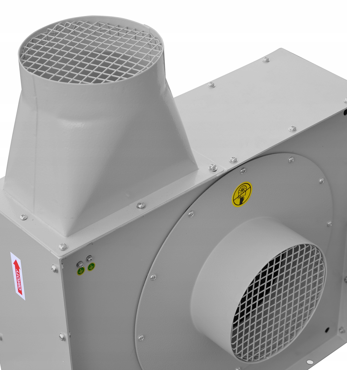 ODCIĄG WIÓRÓW MOCNA TURBINA WENTYLATOR 6500m3 4kW Rodzaj odciąg