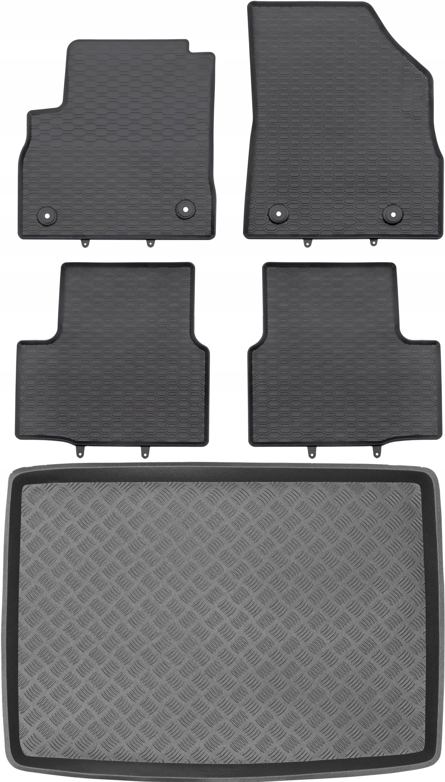 Opel Astra V K Hatchback 2015 Koberce batožinový priestor