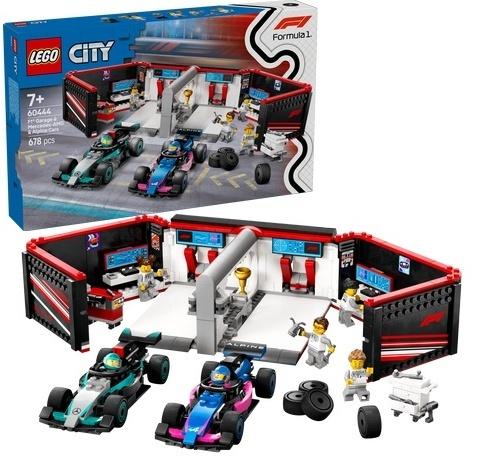 Lego(r) City 60444 Garáž a bolidy Mercedes-AMG a Alp