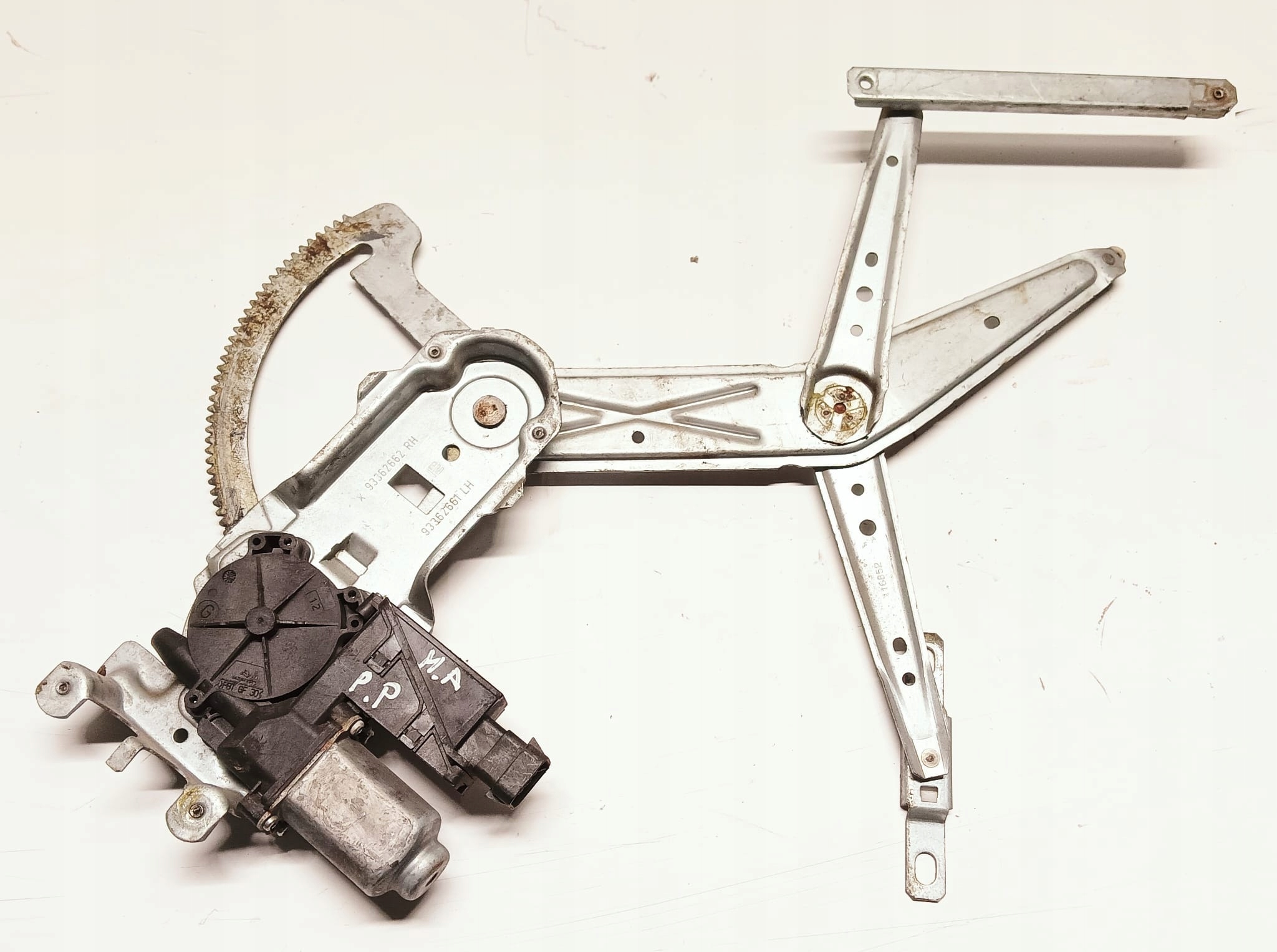 mechanism windows right front OPEL MERIVA A