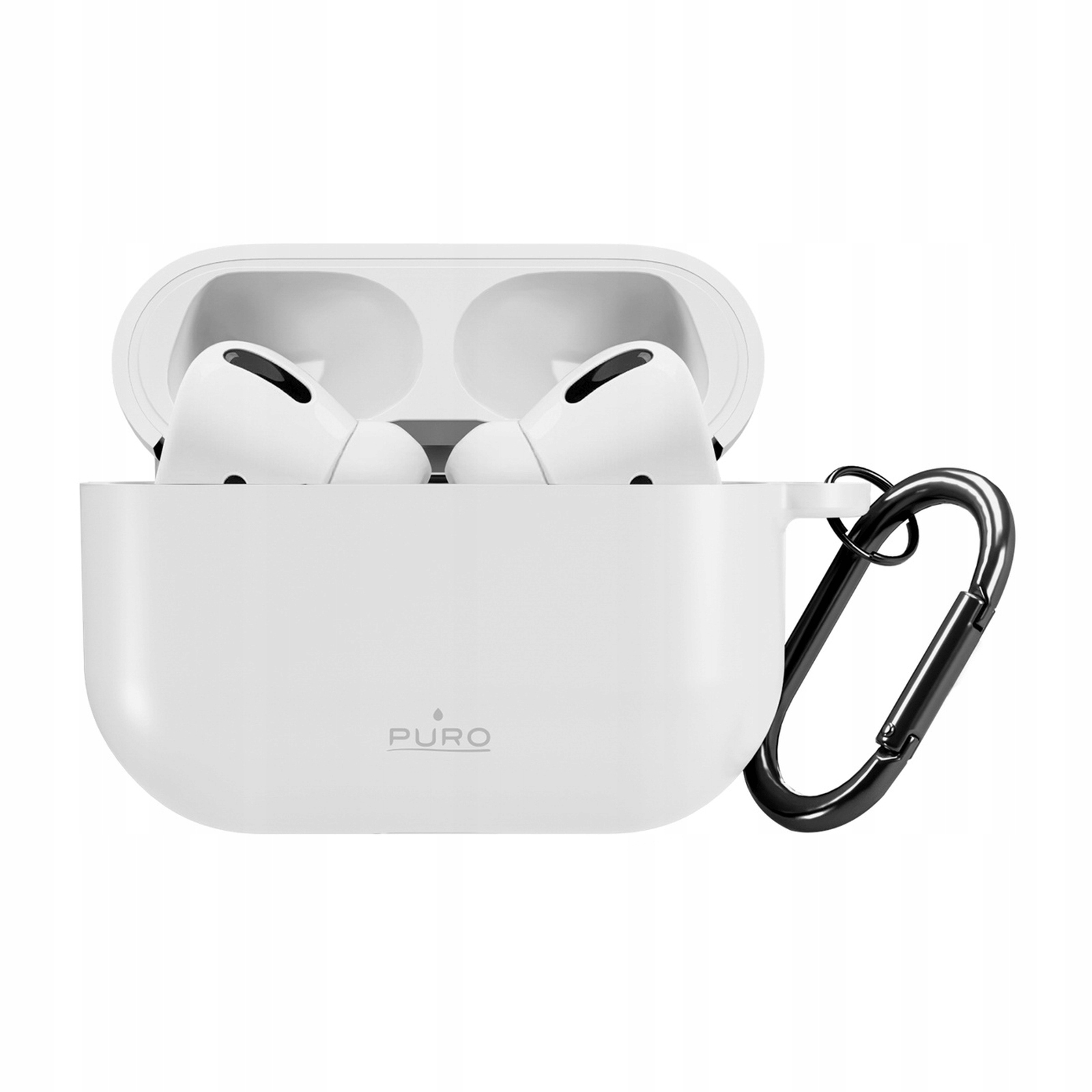 Silikonové pouzdro pouzdro na sluchátka Airpods Pro 3 bílé