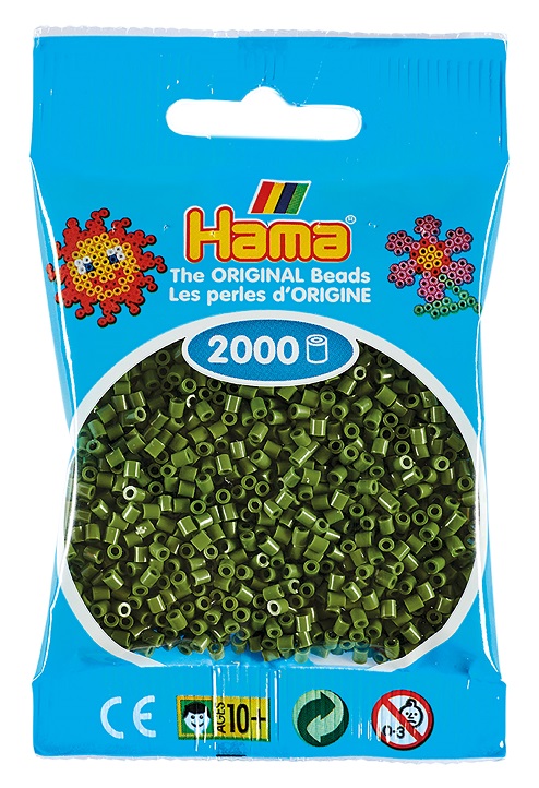 

Hama Mini 2000 Koraliki 50184 Oliwkowy