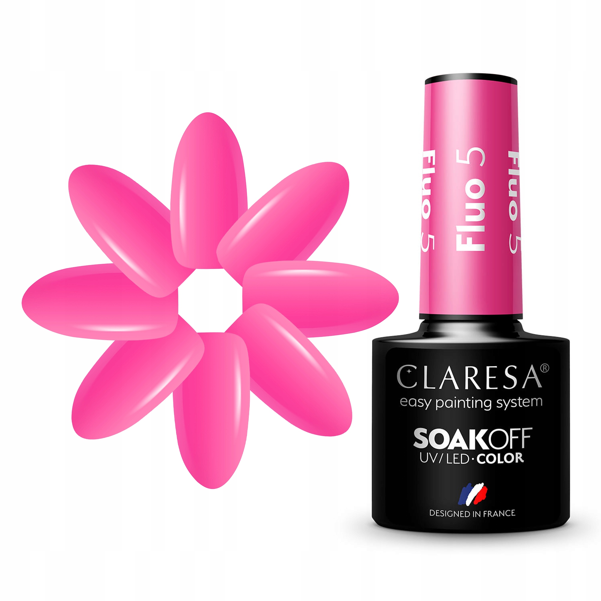 

Claresa Lakier Hybrydowy Neonowy Fluo 5 5ml