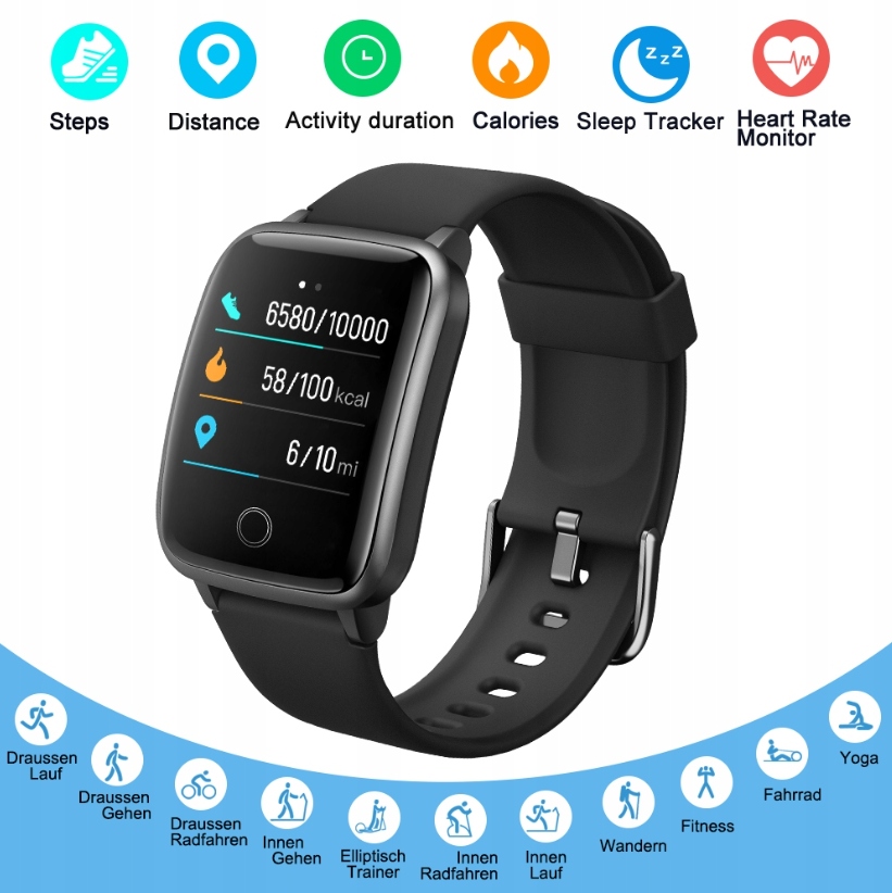 Zegarek sportowy Willful SW025 czarny