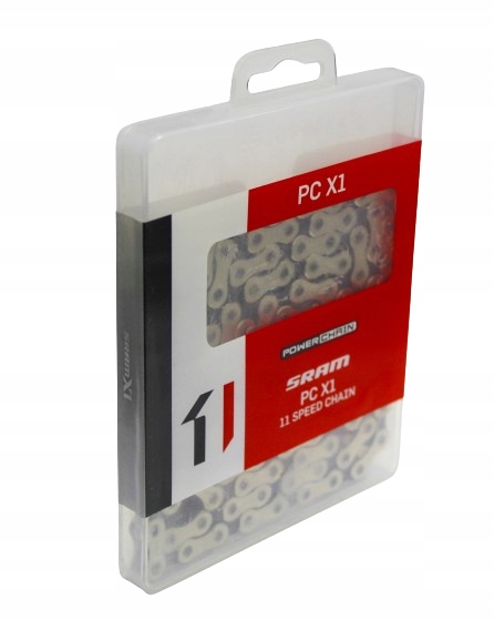 Łańcuch rowerowy SRAM X1 11-biegowy 3x11 2x11 1x11 118 ogniw spinka BOX