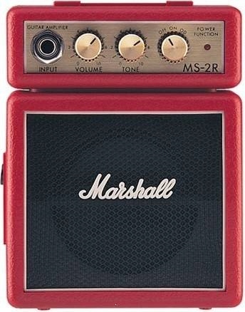 Marshall MicroAmp MS-2R Red – mini kytarový zesilovač