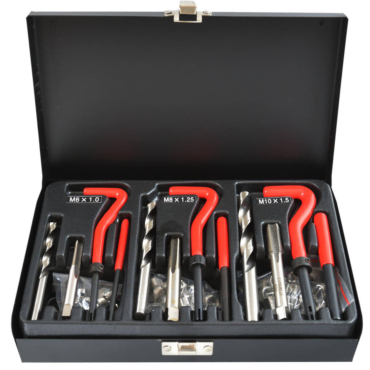 ZESTAW DO NAPRAWY ZERWANYCH GWINTÓW M6-M10 G02789