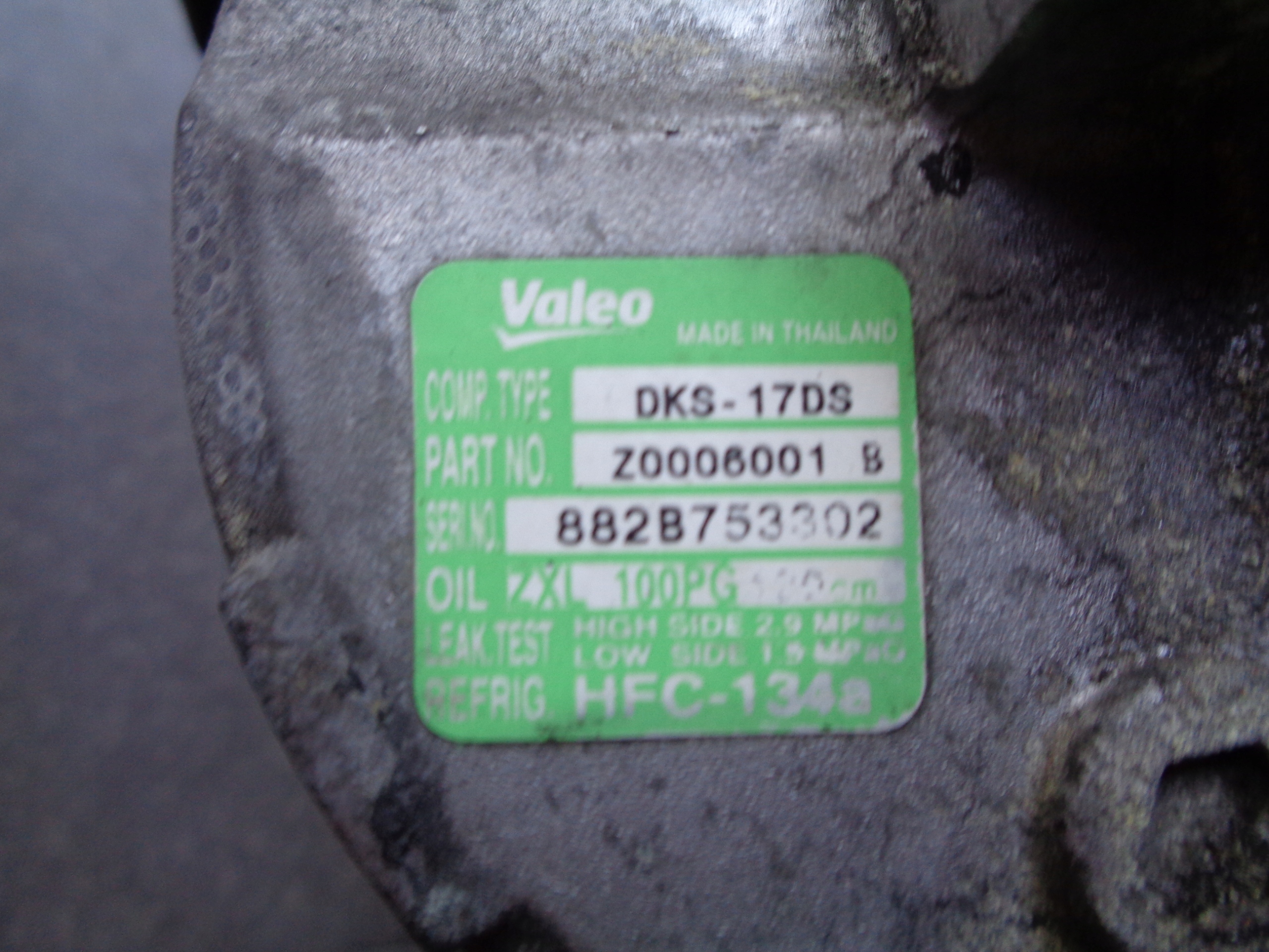 JEEP ЧЕРОКІ KK 07-13 2.8 КРД КОМПРЕСОР КОНДИЦІОНЕРА