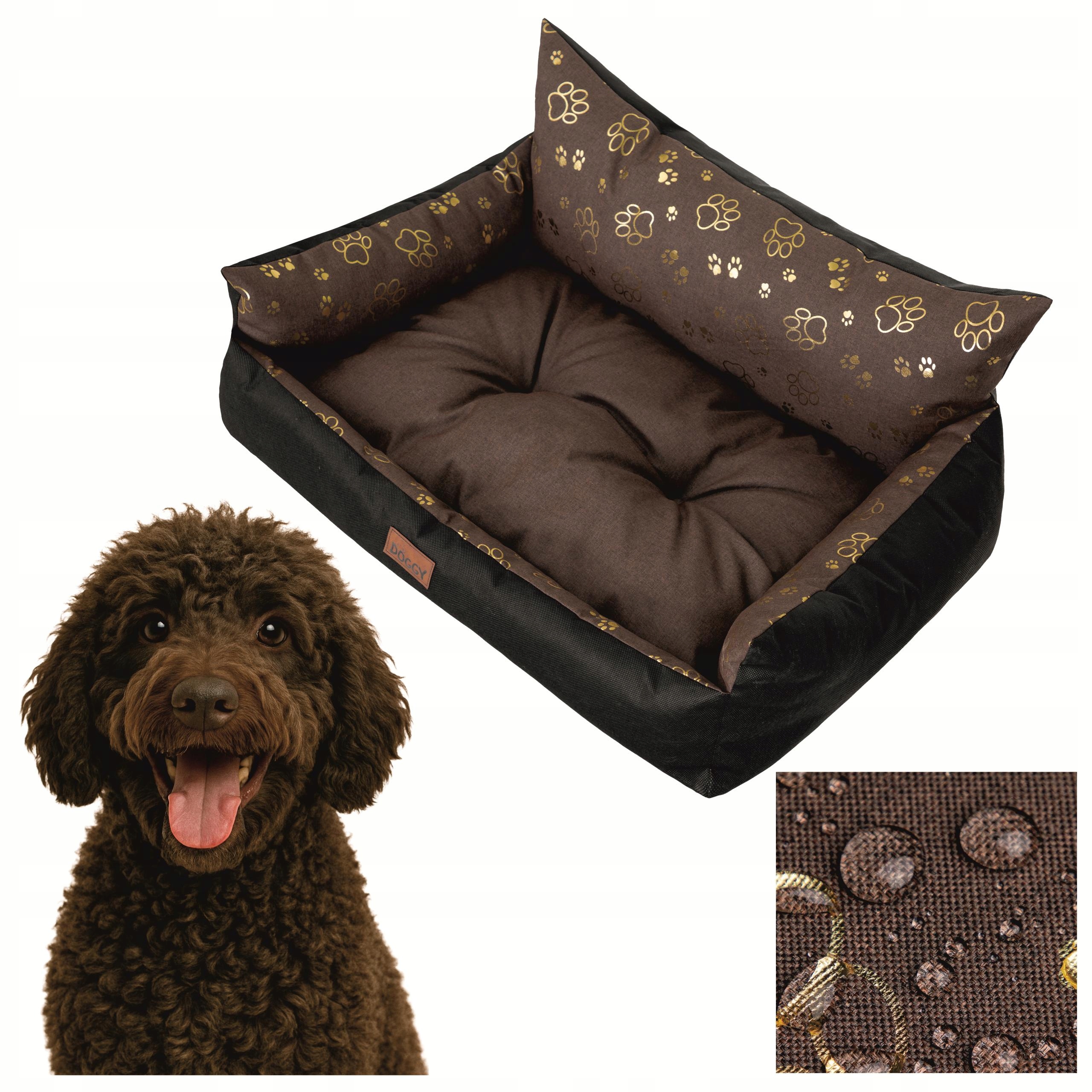 Posłanie dla psa Kanapa dla psów Kojec Łózko Wodoodporne XL 82x63 cm