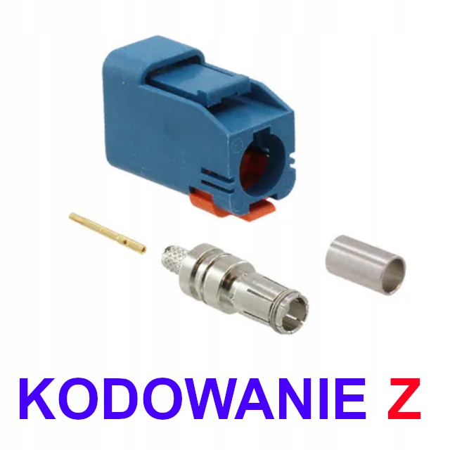 

Złącze żeńskie Smb Fakra na kabel RG174 Kod - Z