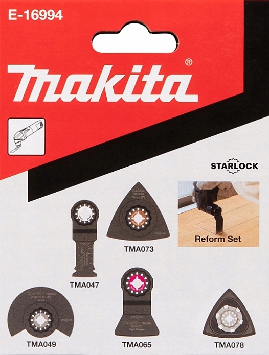 Makita E-16994 Zestaw Brzeszczotów Starlock
