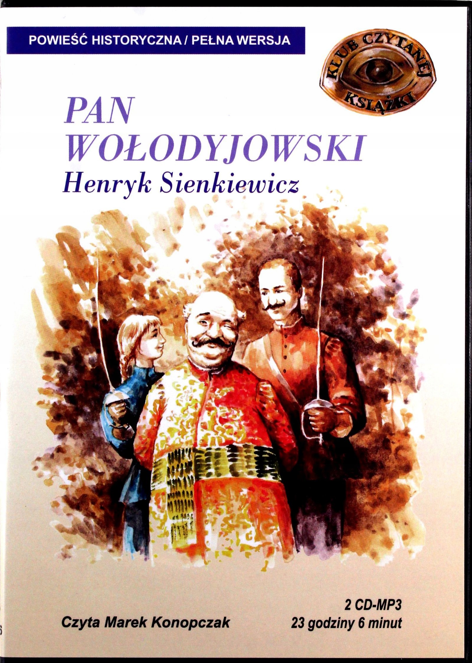 PAN WOŁODYJOWSKI - HENRYK SIENKIEWICZ [AUDIOBOOK] [CD]
