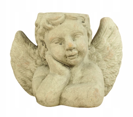 OSŁONKA DONICZKA FIGURKA ANIOŁEK NA CMENTARZ