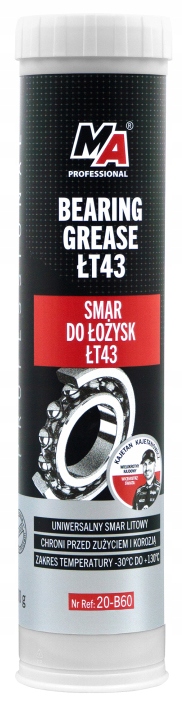 MA PROFESSIONAL - SMAR DO ŁOŻYSK ŁT43 - 400G