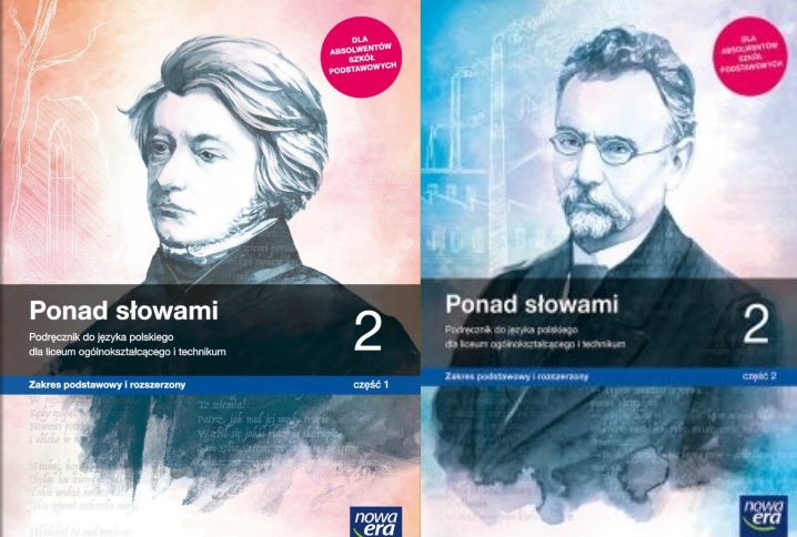 PONAD SŁOWAMI 2 LO CZ.1 + CZ.2 PODRĘCZNIK 2020