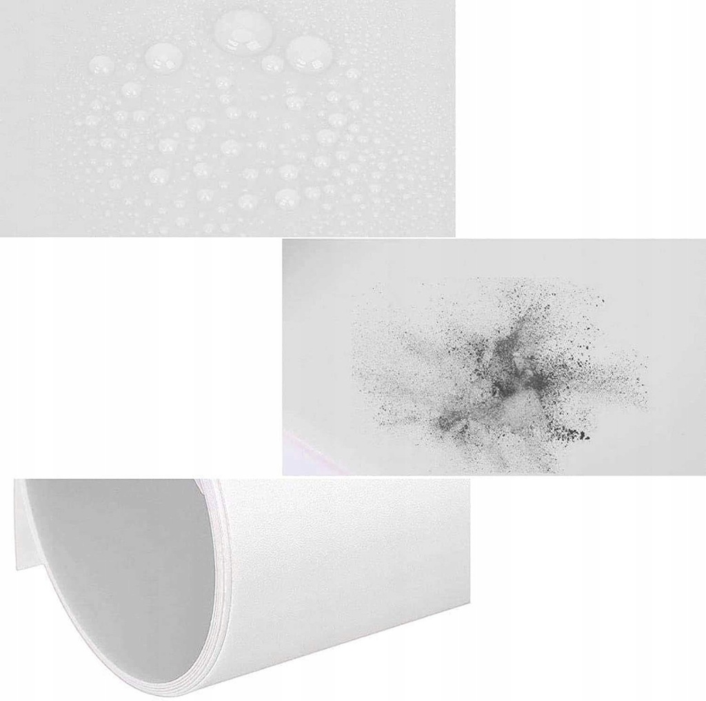 TŁO FOTOGRAFICZNE PVC BIAŁE + CZARNE 1,5x2m Zestaw do TEŁ TYP T Belka 1,5x2 Producent Inna