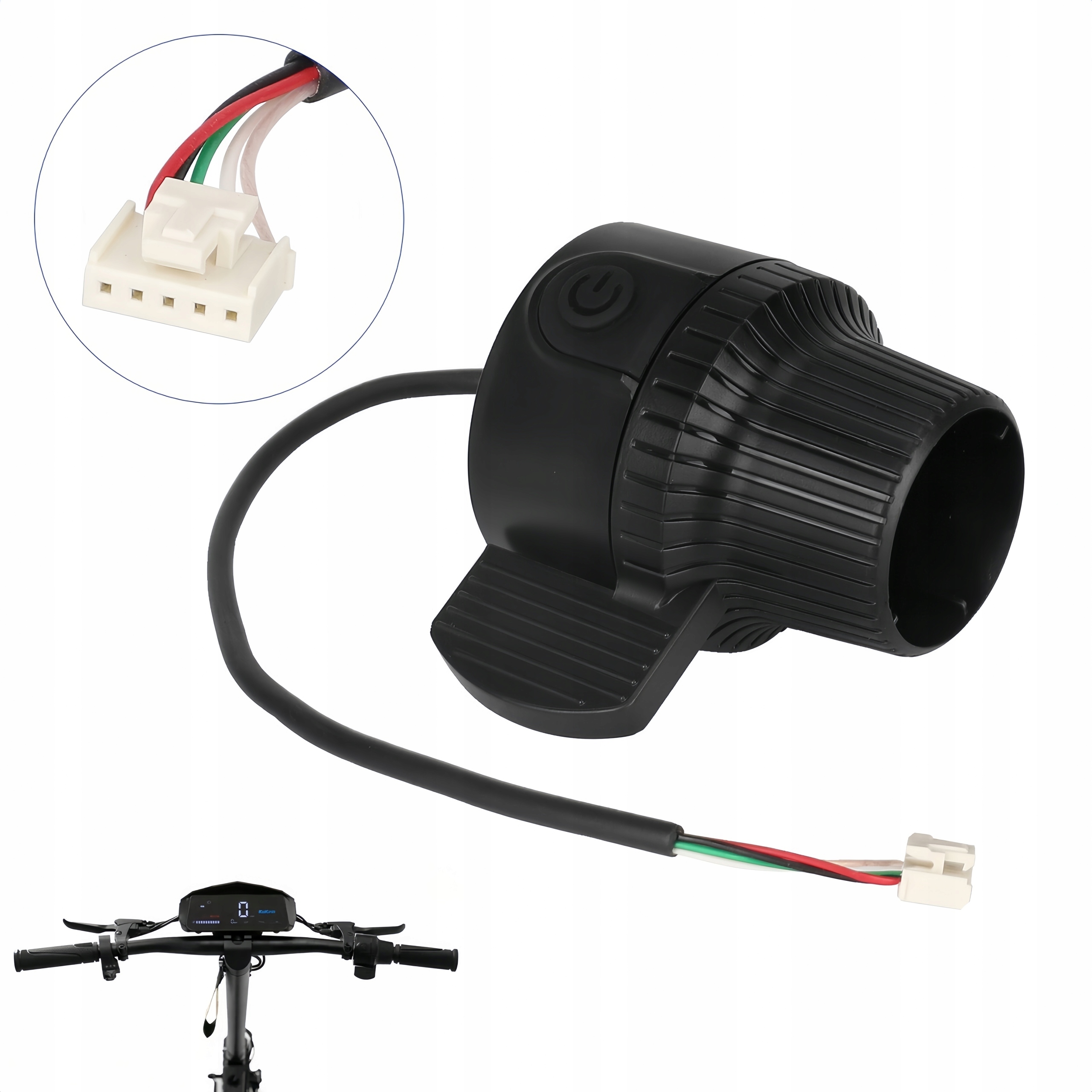 Palec škrticí klapky je vhodný pro elektrický skútr KuKirin G3 G4