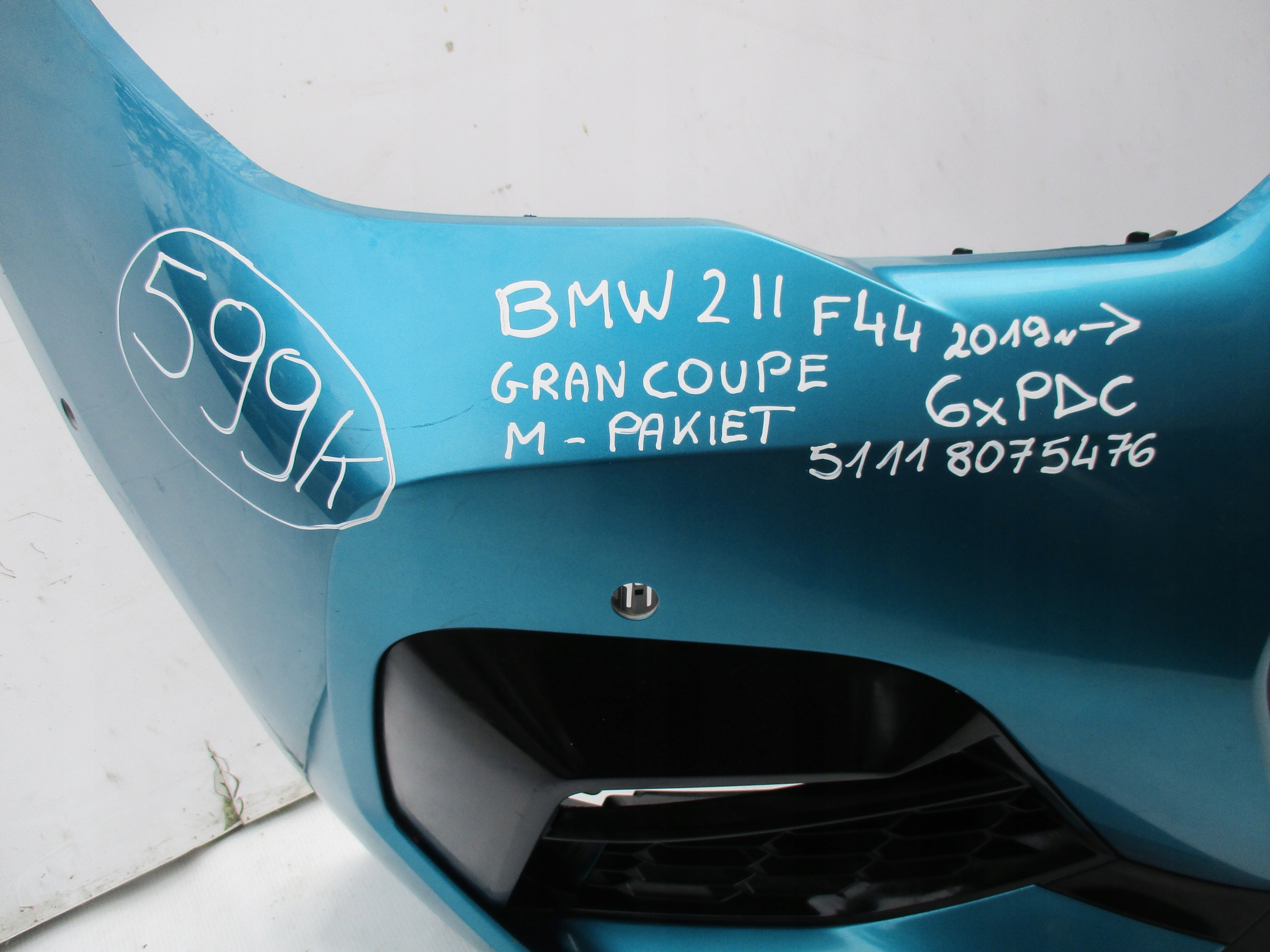 bumper front front BMW 2 II F44 N-M PAKIET 51118075476