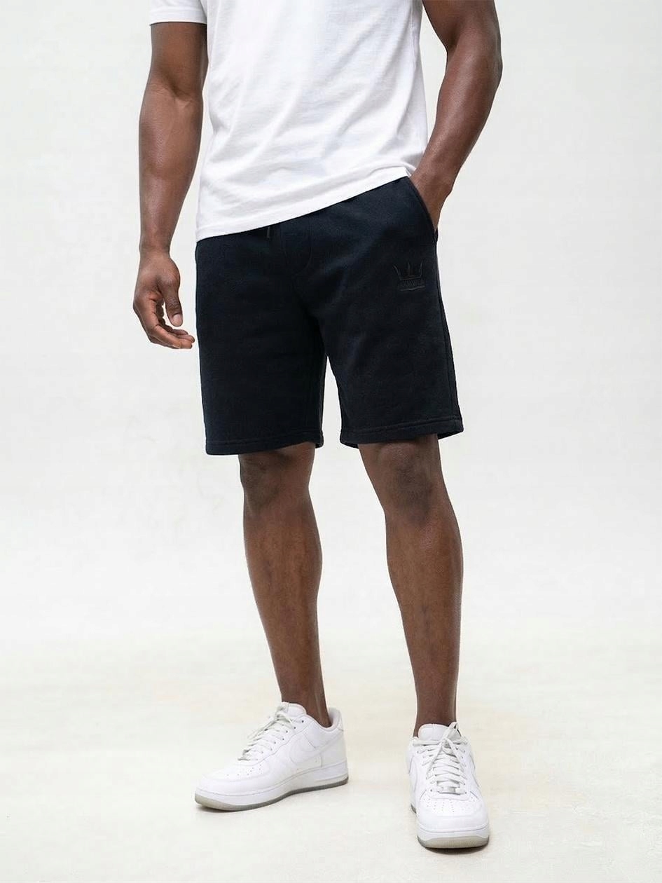 Krátké Kraťasy Pánské černé Kraťasy Jigga Wear Hat Crown L