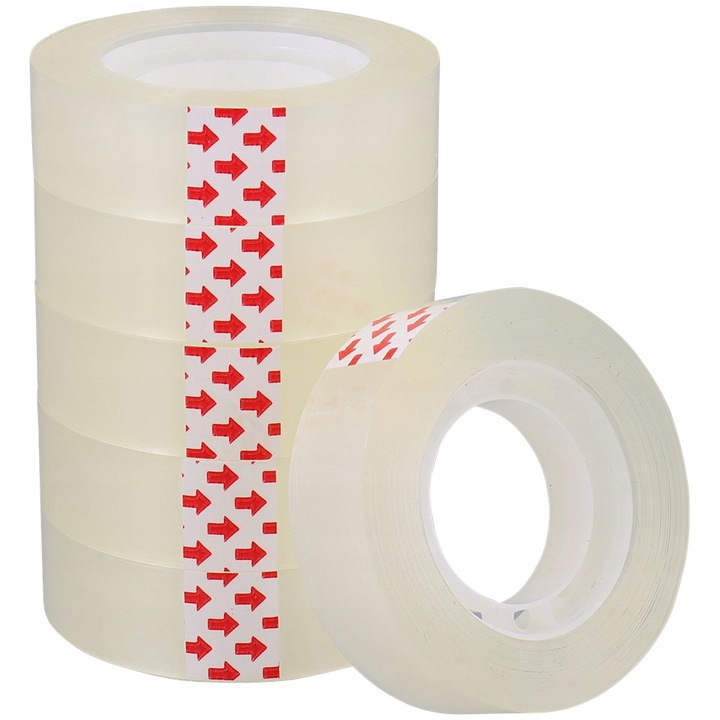 

Taśma klejąca Zestaw przezroczysta 6 szt