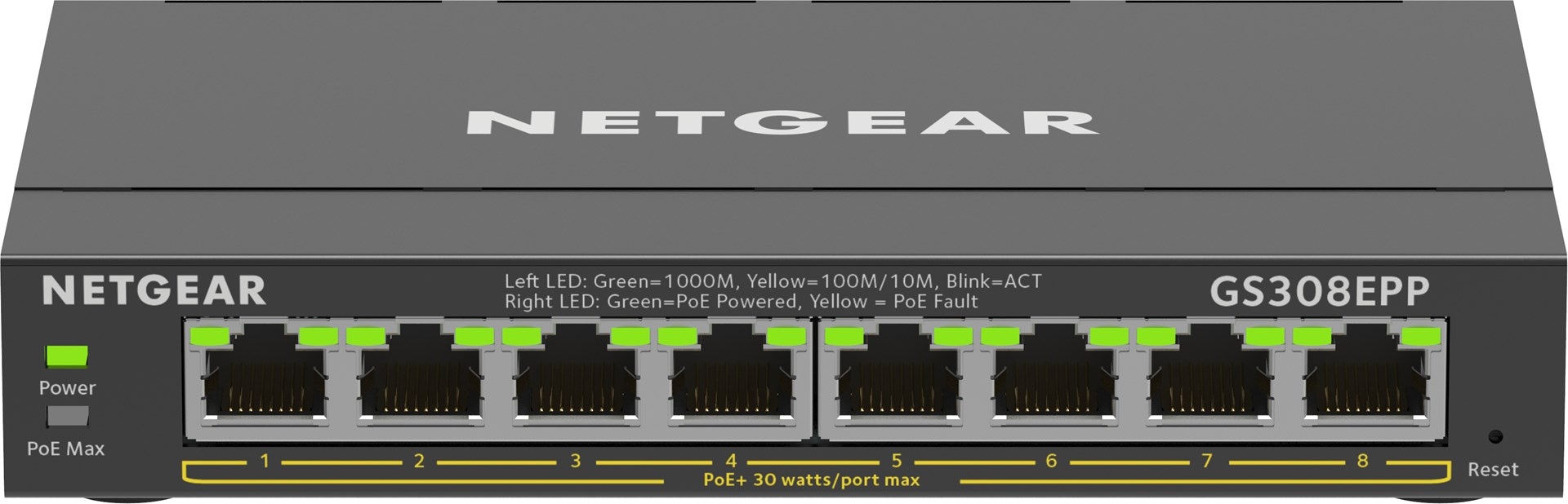 Netgear Przełącznik Switch GS308EPP 8xGE PoE