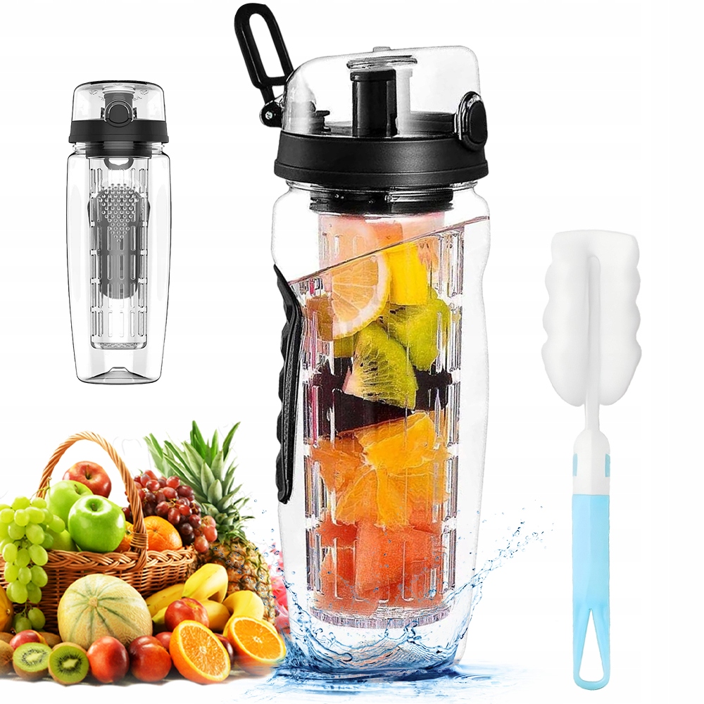 Butelka 1000 ML Z Filtrem I Funkcją Szczelnego Zamknięcia