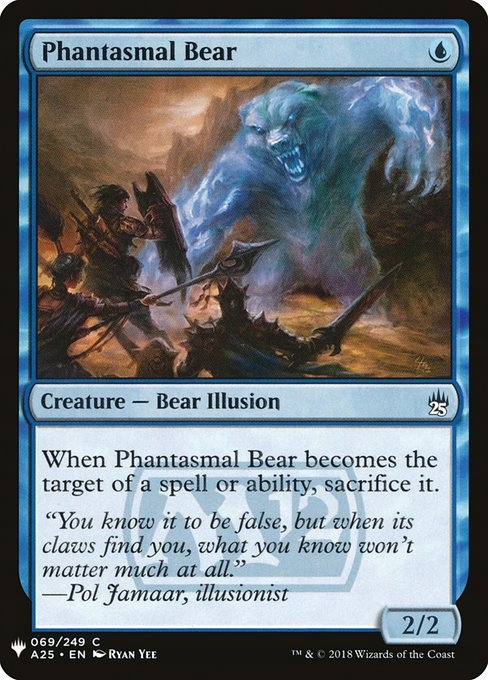 MtG: Phantasmal Bear (MB1)