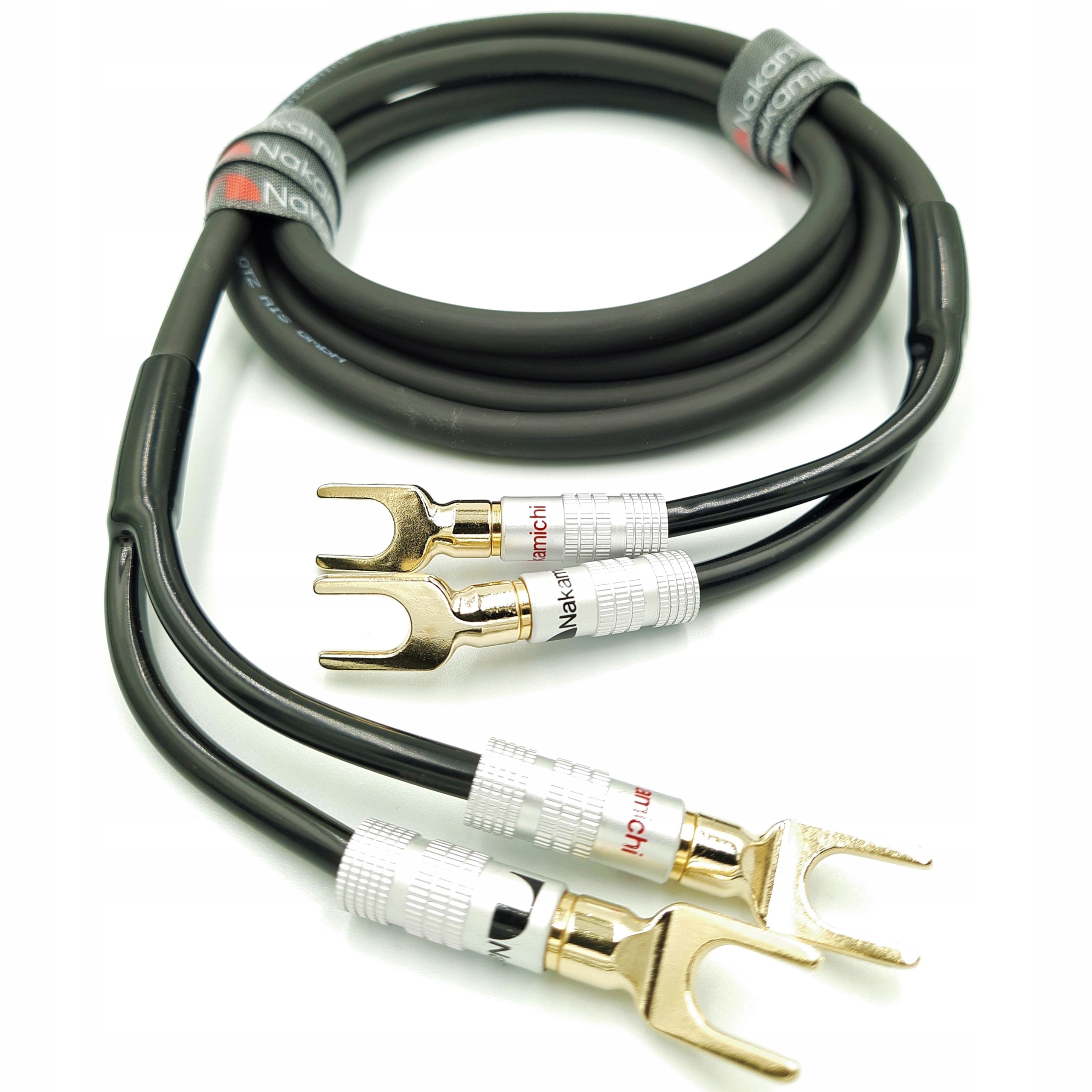 

Nakamichi Kabel głośnikowy Ofc 2x2,5mm2 widełki 6m