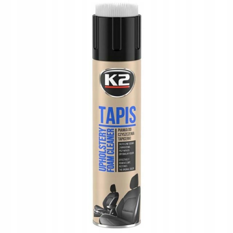 

K2 Tapis 600ml pianka do tapicerki ze szczotką