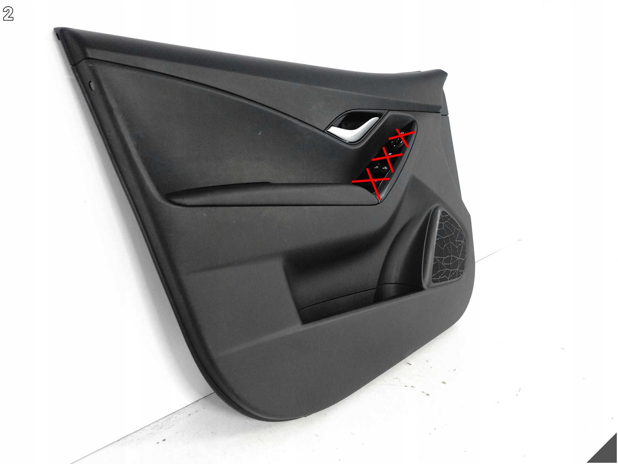HYUNDAI iX20 10-19 upholstery side door control panel left front