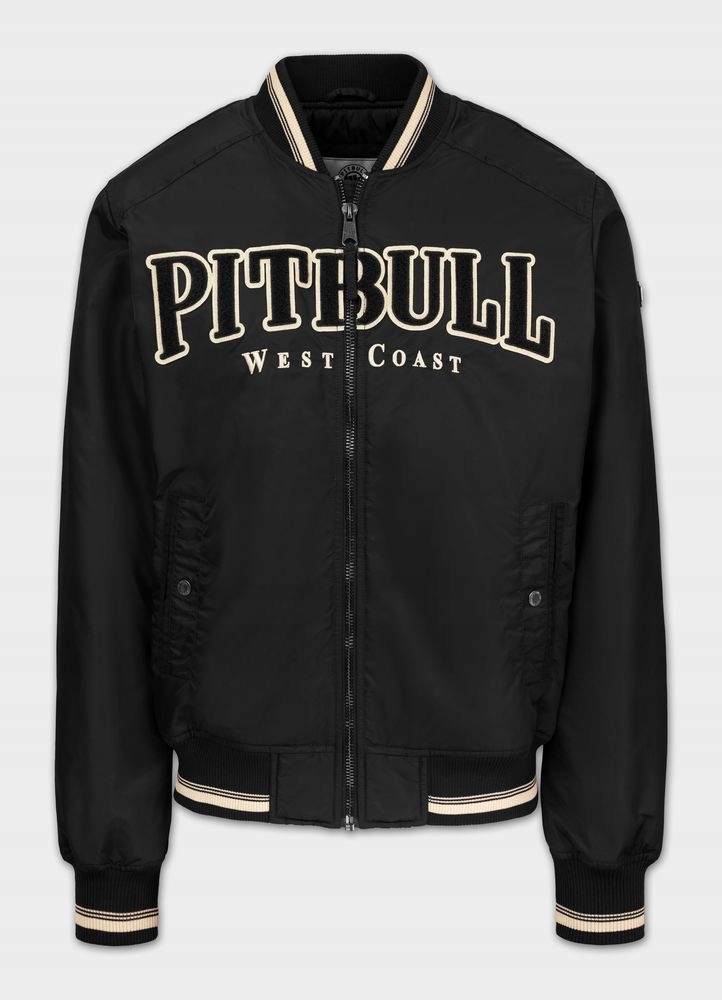 Pánská přechodová baseballová bunda Pitbull collage bomber Detroit