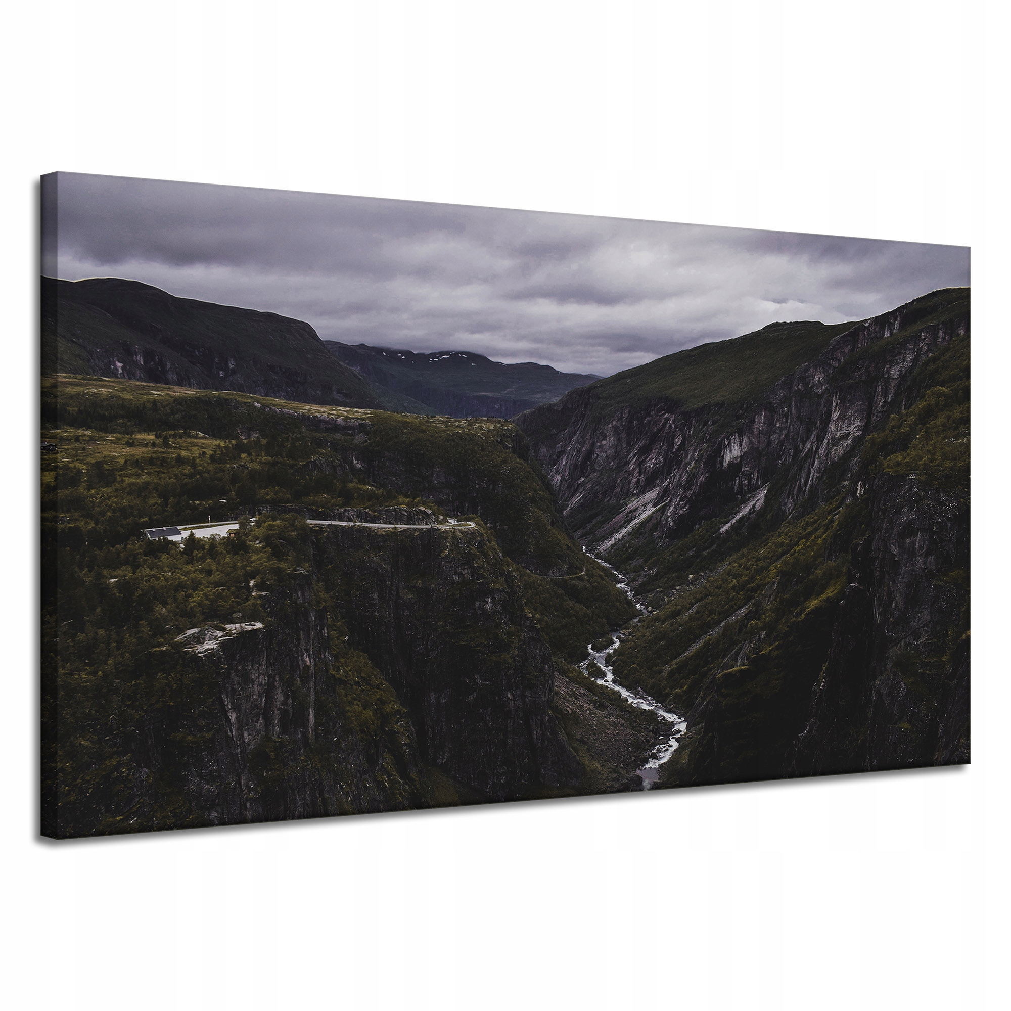 Obraz Canvas Příroda Horský potok Řeka 120x70 cm