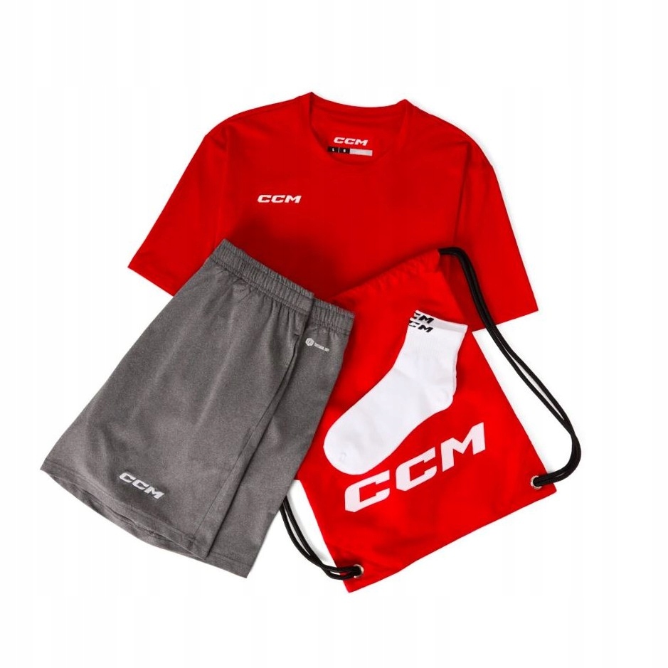 CCM Tréninkový textil CCM Dryland Kit Sr, červená, Senior, XL