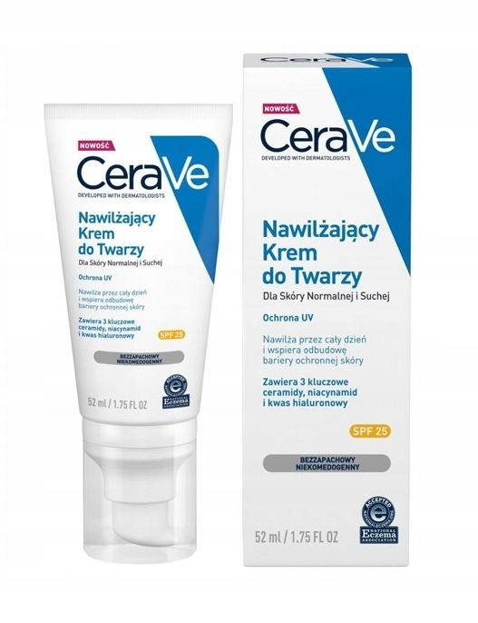 

Cerave Nawilżający Krem do Twarzy SPF25 52 ml