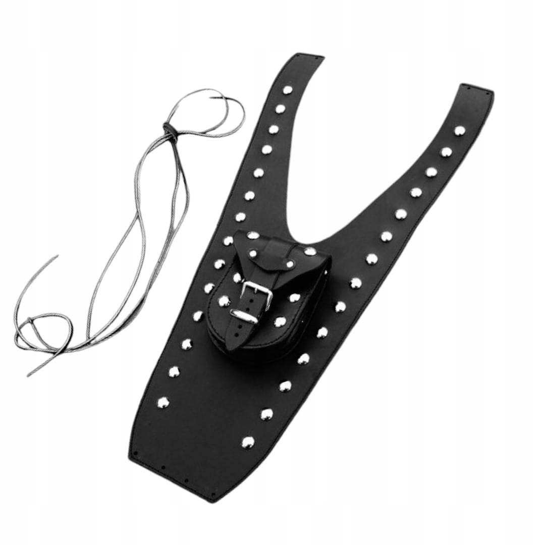 Pás na nádrž Kožená kravata Honda Shadow VT125 C2 s cvočkami