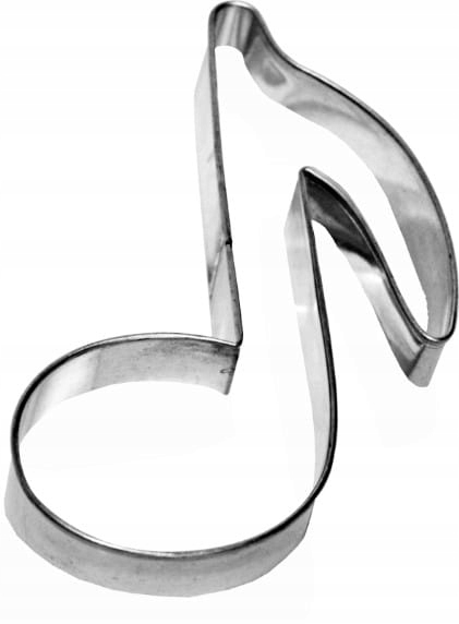 

Foremka do wykrawania ciastek Nuta 9,6 cm nierdz.