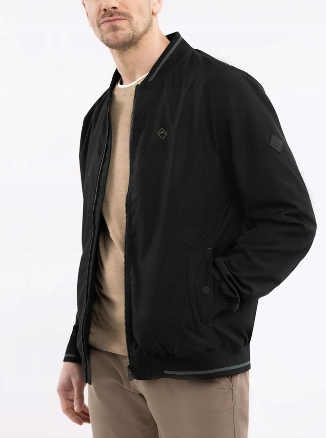Pánská jarní větrovka Bomber Černá Volcano J-thomas M