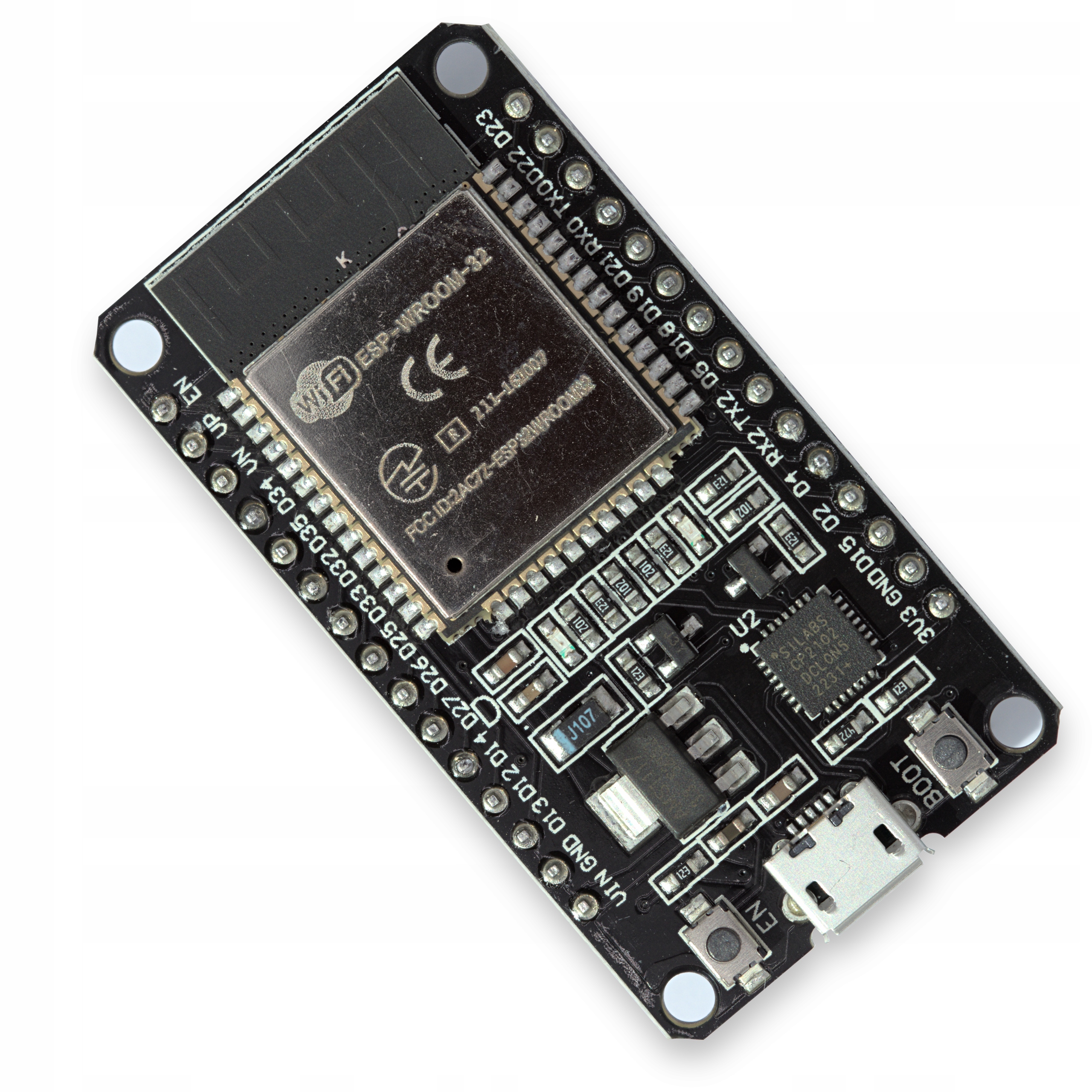 ESP32 ESP-WROOM-32 WiFi Bluetooth CP2102 zgodny z DevKit Kod producenta IOT-1 ESP32 WiFi