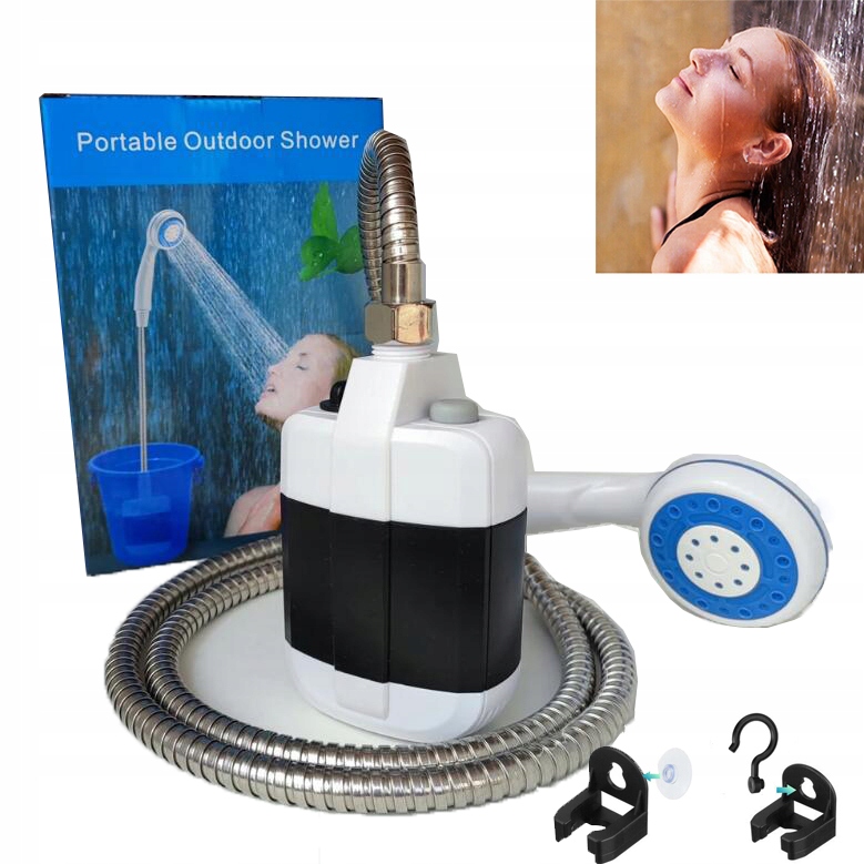 Turistická Sprcha Pro Kempování Do Stanu Přenosná Polní Sprcha Jemný Proud