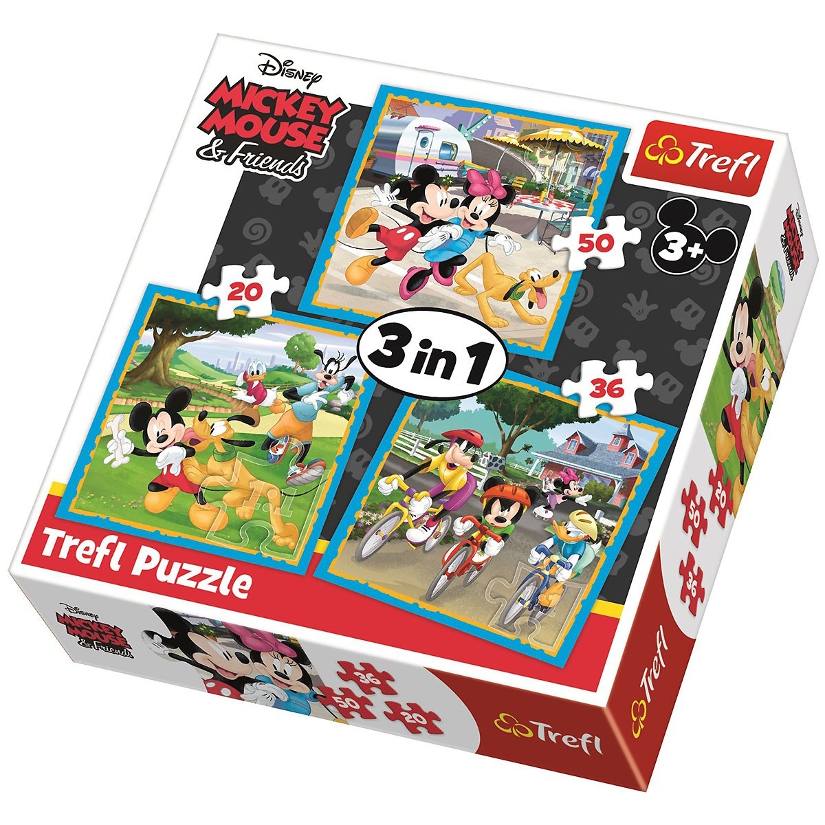 

Puzzle 3 W 1 Myszka Miki Z Przyjaciółmi 34846