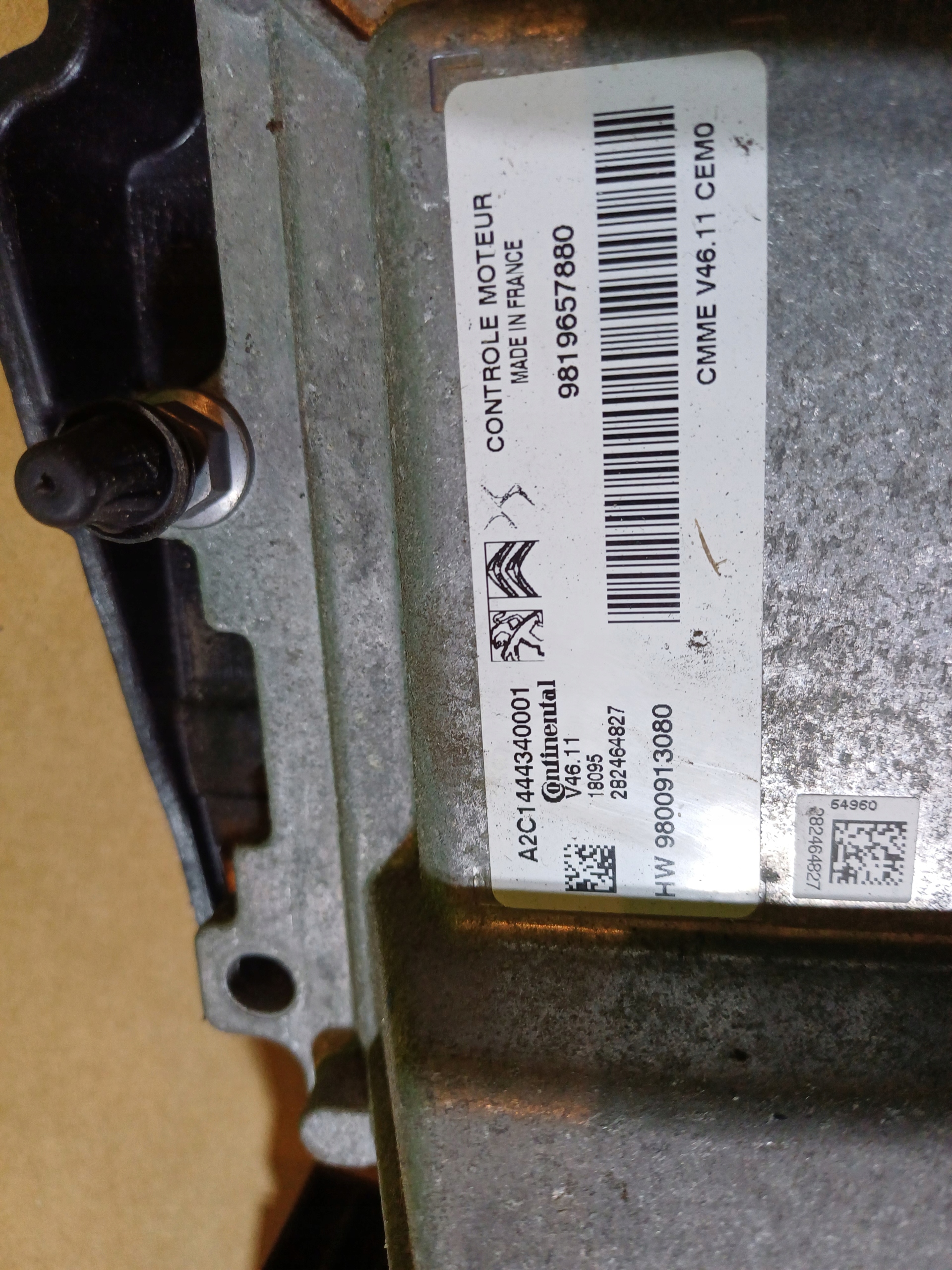 CITROEN C3 III 1.2 VTI KOMPUTER STACYJKA ZESTAW DO ODPALENIA Producent części Citroen OE