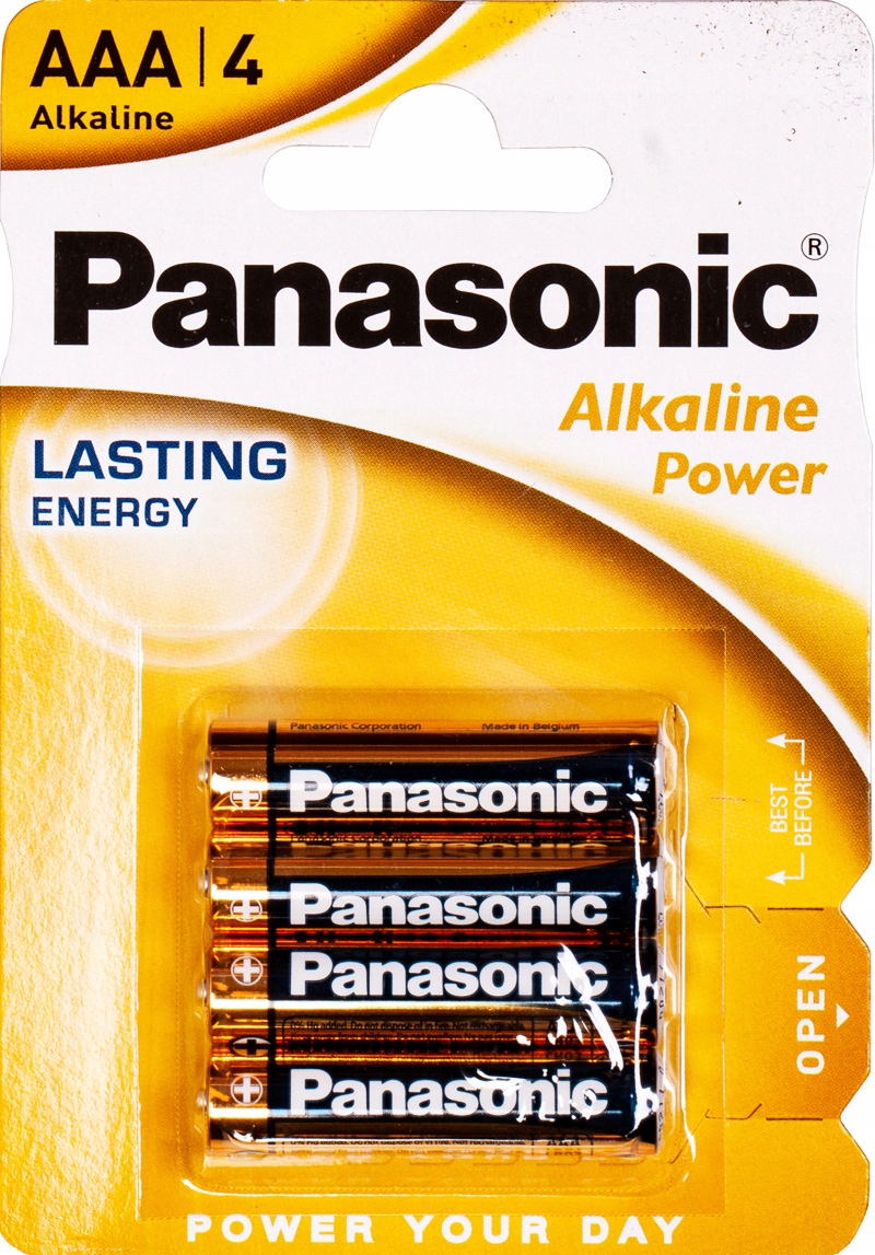

4x Bateria Alkaliczna Panasonic Aaa LR03 R3 Bl.