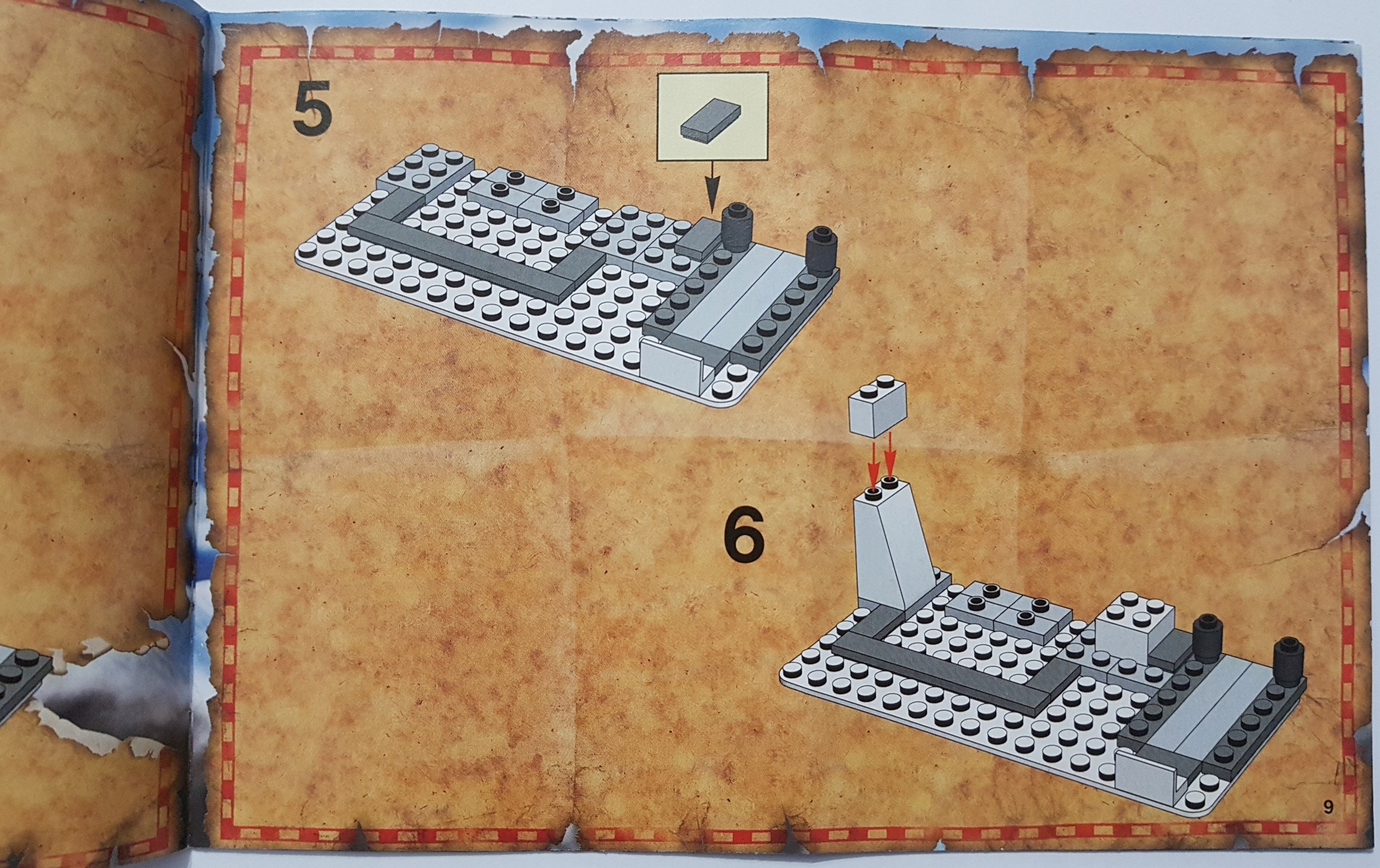 LEGO Adventurers - Instrukcja 7412 Yeti's Hideout Marka LEGO